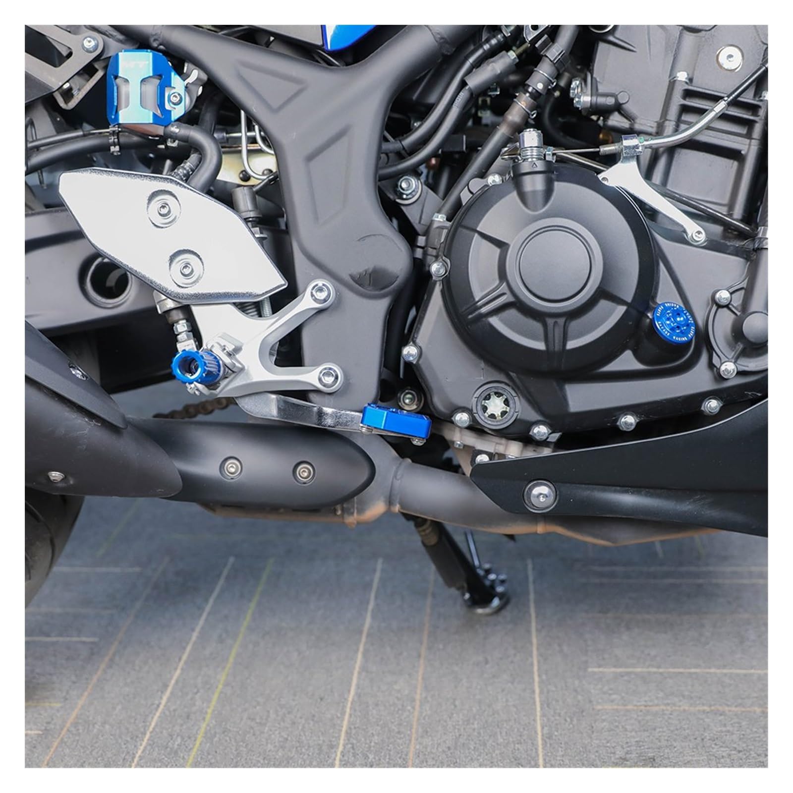 フットペグ 用 YZF 600 R6 用 YZFR6 2006-2020 オートバイ用 リア